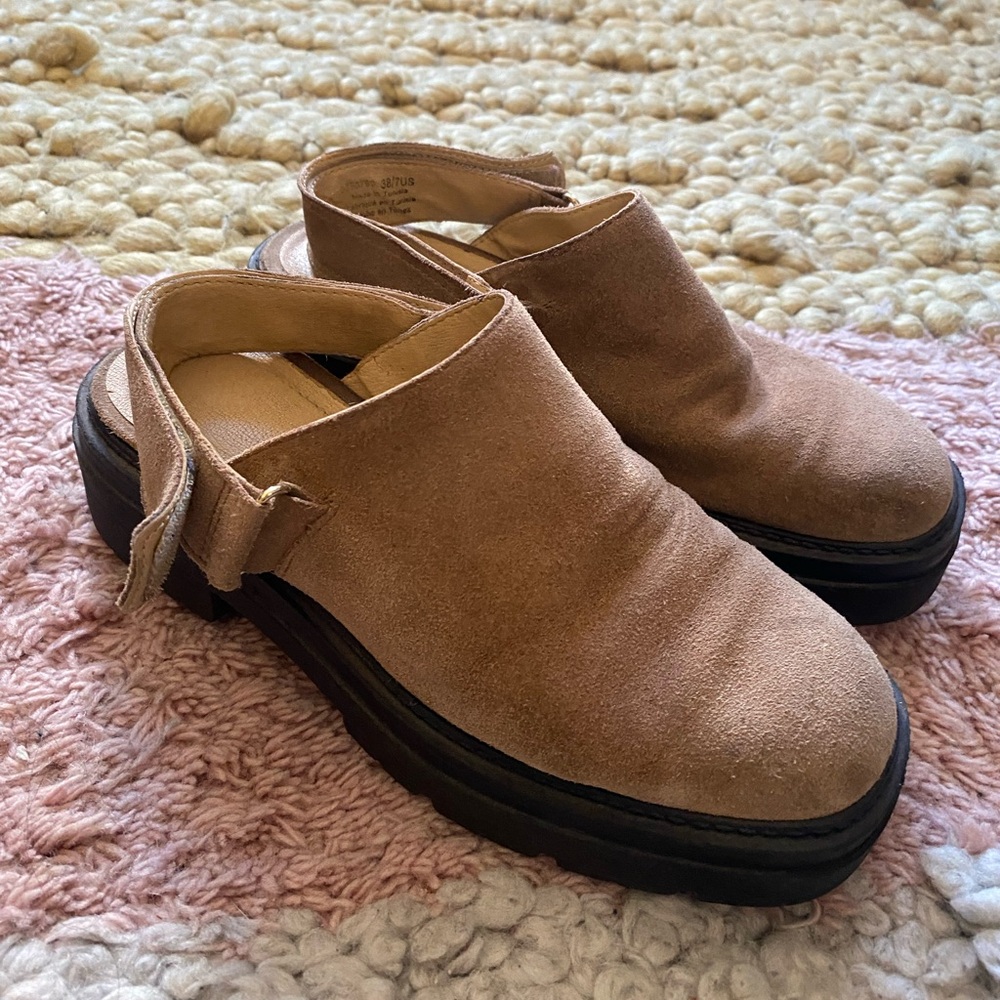 Free People Milo Slingback Menswear Mules